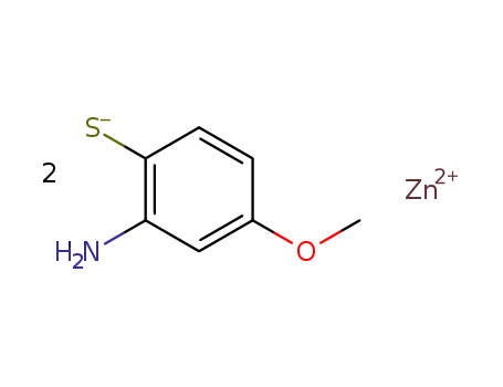 2-amino-4-methoxy-benzenethiol; zinc salt (2:1)