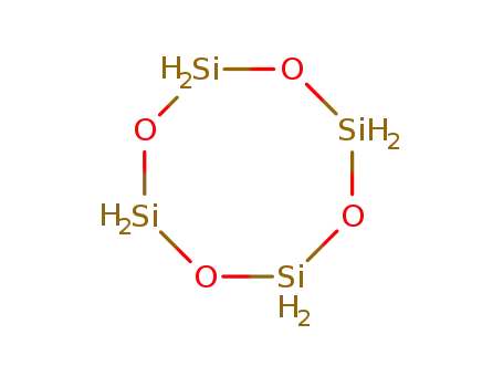 Molecular Structure of 293-51-6 (Cyclotetrasiloxane)