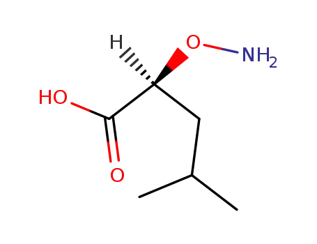 Pentanoic acid, 2-(aminooxy)-4-methyl-, (S)-