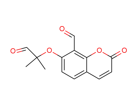 2-oxo-7-(oxo-<i>tert</i>-butoxy)-2<i>H</i>-chromene-8-carbaldehyde