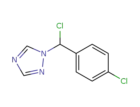 1H-1,2,4-Triazole, 1-[chloro(4-chlorophenyl)methyl]-