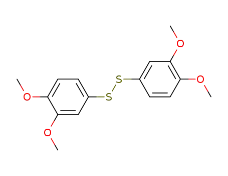Disulfide, bis(3,4-dimethoxyphenyl)