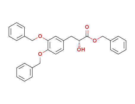 benzyl (2R)-hydroxy-3-(3,4-dibenzyloxyphenyl)propionate