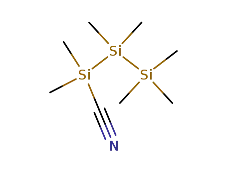 Heptamethyl-trisilanyl-cyanid