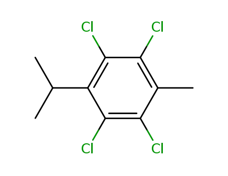 Benzene, 1,2,4,5-tetrachloro-3-methyl-6-(1-methylethyl)-