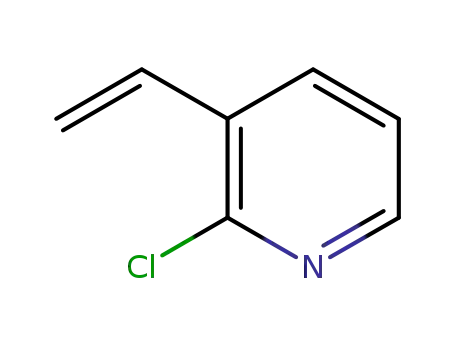 Molecular Structure of 1033125-18-6 (2-chloro-3-vinylpyridine)