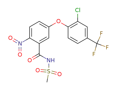 Molecular Structure of 72178-02-0 (Fomesafen)