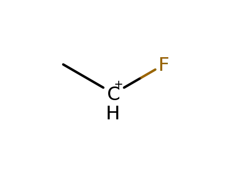 Molecular Structure of 29526-61-2 (Ethylium, 1-fluoro-)