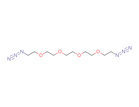 Molecular Structure of 182760-73-2 (1,14-diazido-3,6,9,12-tetraoxatetradecane)