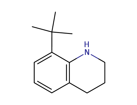 Quinoline, 8-(1,1-dimethylethyl)-1,2,3,4-tetrahydro-