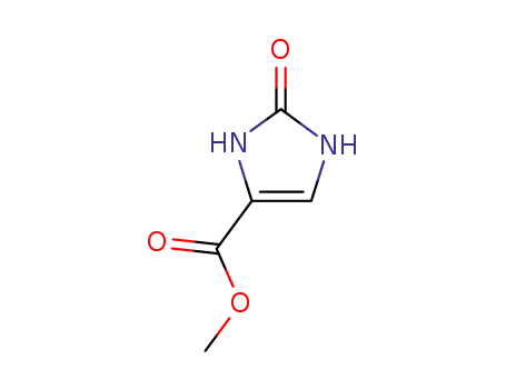 Molecular Structure of 20901-53-5 (methyl 2,3-dihydro-2-oxo-1H-imidazole-4-carboxylate)