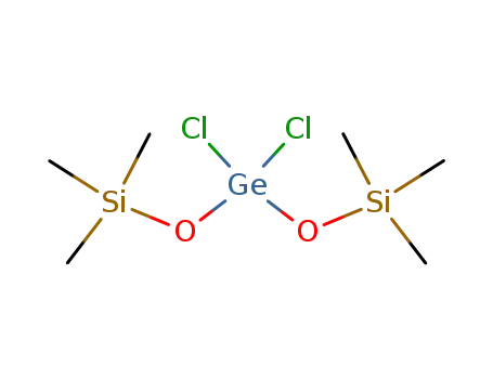 Molecular Structure of 37127-59-6 (3,5-Dioxa-2,6-disila-4-germaheptane, 4,4-dichloro-2,2,6,6-tetramethyl-)