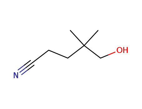 Pentanenitrile,5-hydroxy-4,4-dimethyl-