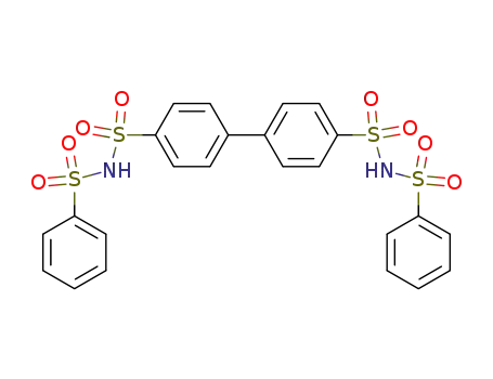(1,1'-Biphenyl)-4,4'-disulfonamide, N,N'-bis(phenylsulfonyl)-