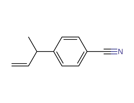 Benzonitrile, 4-(1-methyl-2-propenyl)-