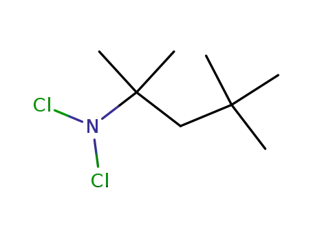 Molecular Structure of 69083-98-3 (N,N-Dicloro-tert-octylamine)