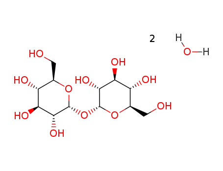 Molecular Structure of 6138-23-4 (D(+)-Trehalose dihydrate)