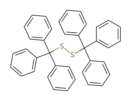 Molecular Structure of 15446-31-8 (ditrityl disulfide)