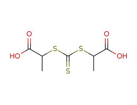 2-(1-carboxyethylsulfanylcarbothioylsulfanyl)propanoic acid cas  6332-91-8