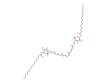 Molecular Structure of 112421-21-3 (astaxanthin dipalmitate)