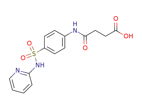 Molecular Structure of 40265-98-3 (4-oxo-4-[[4-[(2-pyridylamino)sulphonyl]phenyl]amino]butyric acid)
