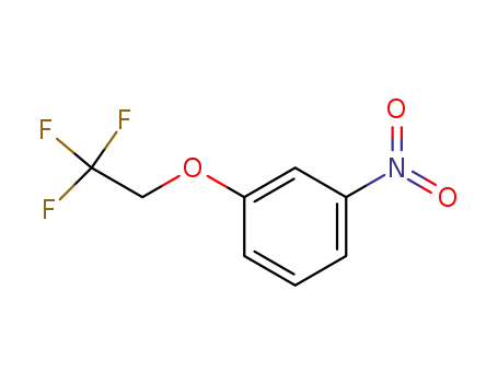 Molecular Structure of 87014-29-7 (1-Nitro-3-(2,2,2-trifluoroethoxy)benzene)