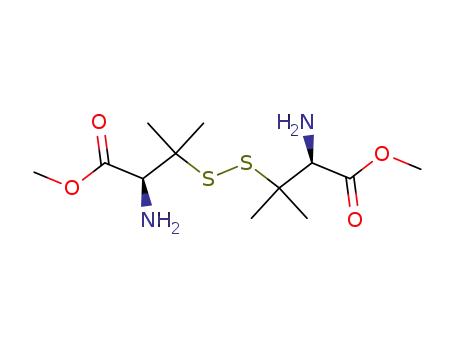 Molecular Structure of 115940-43-7 (D-penicillamine disulfide dimethyl ester)