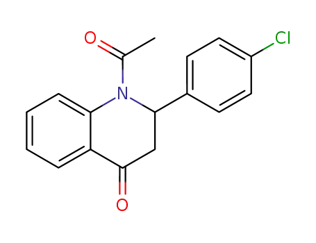 N-acetyl-2-(4'-chlorophenyl)-1,2,3,4-tetrahydro-4-quinolone