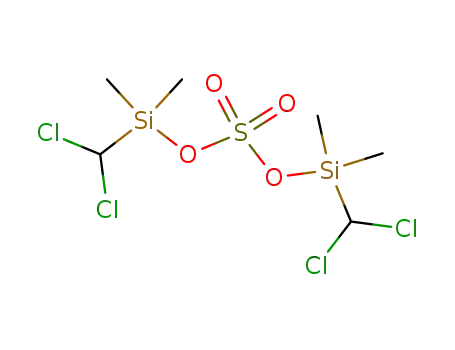 Molecular Structure of 107716-53-0 (C<sub>6</sub>H<sub>14</sub>Cl<sub>4</sub>O<sub>4</sub>SSi<sub>2</sub>)