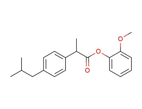 2-(p-ISOBUTYLPHENYL)PROPIONIC ACID-o-METHOXYPHENYL ESTER
