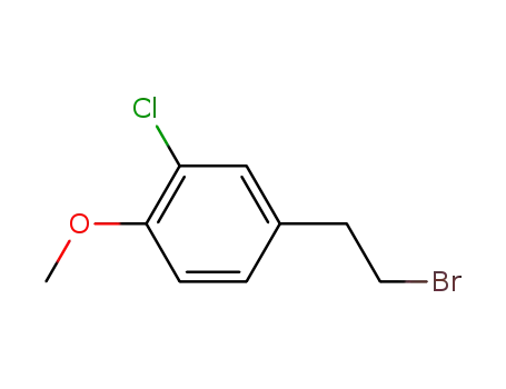 4-(2-bromo-ethyl)-2-chloro-anisole