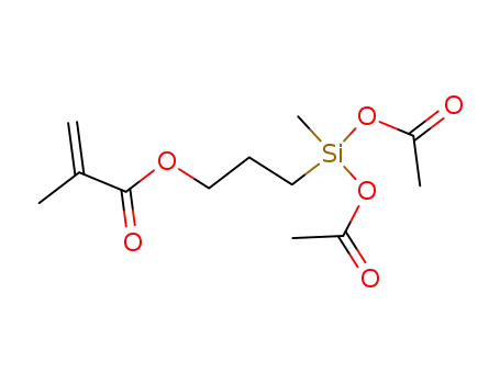 2-Propenoic acid, 2-methyl-, 3-[bis(acetyloxy)methylsilyl]propyl ester