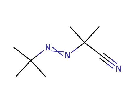 Propanenitrile, 2-[(1,1-dimethylethyl)azo]-2-methyl-
