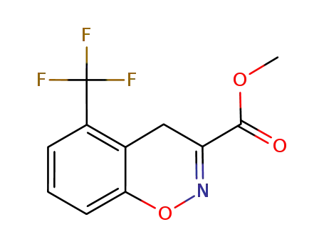 Molecular Structure of 1000847-61-9 (5-trifluoromethyl-3-methoxycarbonyl-4H-1,2-benzoxazine)