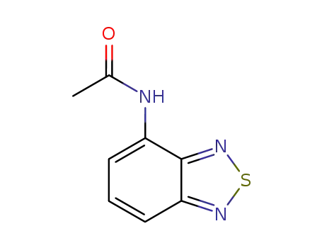 Molecular Structure of 16540-61-7 (N-(2,1,3-benzothiadiazol-4-yl)acetamide)