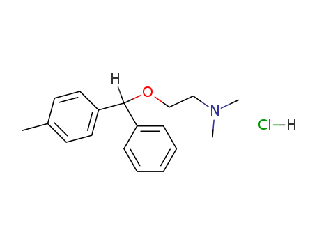 2-[(p-methyl-alpha-phenylbenzyl)oxy]ethyl(dimethyl)ammonium chloride CAS No.4024-34-4