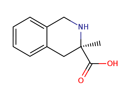 3-Isoquinolinecarboxylic acid, 1,2,3,4-tetrahydro-3-methyl-, (R)-