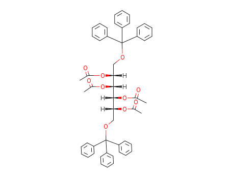 D-Mannitol,1,6-bis-O-(triphenylmethyl)-, tetraacetate (9CI) cas  52918-59-9