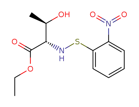 L-Threonine, N-[(2-nitrophenyl)thio]-, ethyl ester