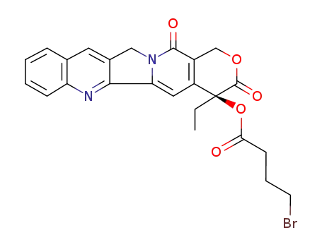 Molecular Structure of 935761-80-1 (camptothecin 20-(4-bromo)-n-butyrate)