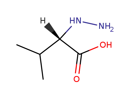 Butanoic acid, 2-hydrazino-3-methyl-, (S)-