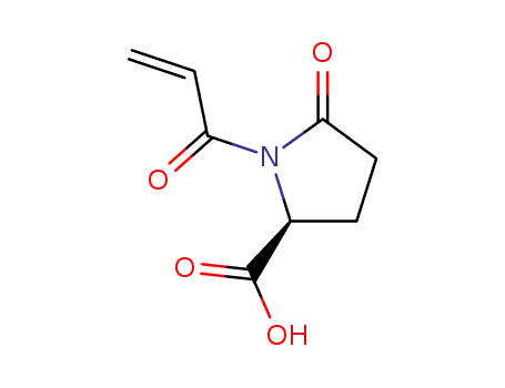 Molecular Structure of 80687-78-1 (5-oxo-1-(1-oxoallyl)-L-proline)