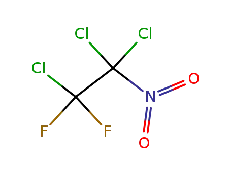 Molecular Structure of 422-65-1 (1,1,2-trichloro-2,2-difluoro-1-nitro-ethane)