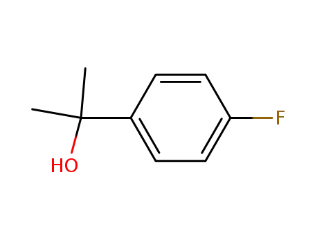 Molecular Structure of 402-41-5 (2-(4-FLUOROPHENYL)-2-PROPANOL)