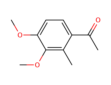 Molecular Structure of 5417-20-9 (1-(3,4-dimethoxy-2-methylphenyl)ethanone)