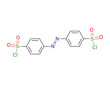 Molecular Structure of 99447-77-5 (azobenzene-4,4'-disulfonyl dichloride)