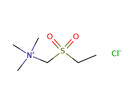 ethanesulfonylmethyl-trimethyl-ammonium; chloride