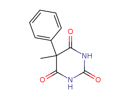 2,4,6(1H,3H,5H)-Pyrimidinetrione,5-methyl-5-phenyl- cas  76-94-8