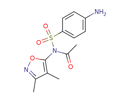 Molecular Structure of 80-74-0 (SULFISOXAZOLE ACETYL (200 MG))