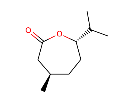 (4R,7S)-7-isopropyl-4-methyloxepan-2-one